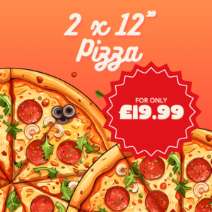 2 x 12" Pizza Offer